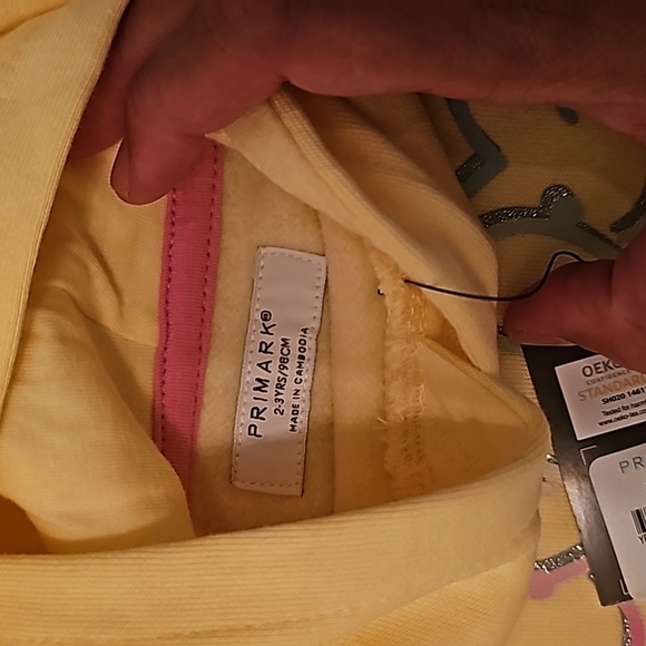 Primark  2T 3T toddler girl sweatshirt BNWT - Picture 3 of 3